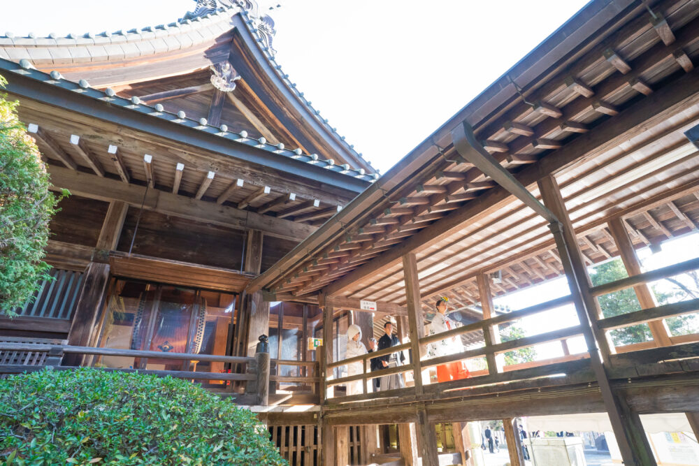 筑波山神社での心に残る和装結婚式